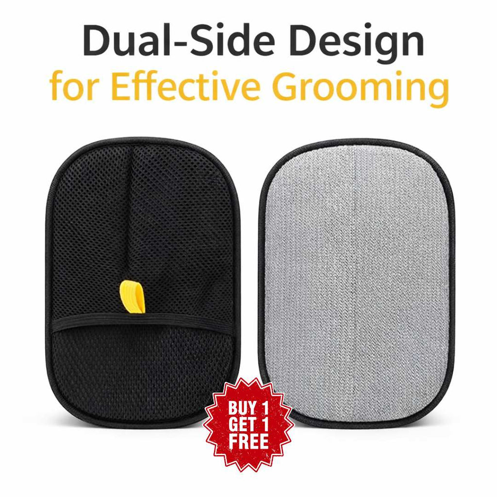 Pet Hair Removal Gloves | Gentle Grooming & Cleaning | BUY 1 GET 1 FREE