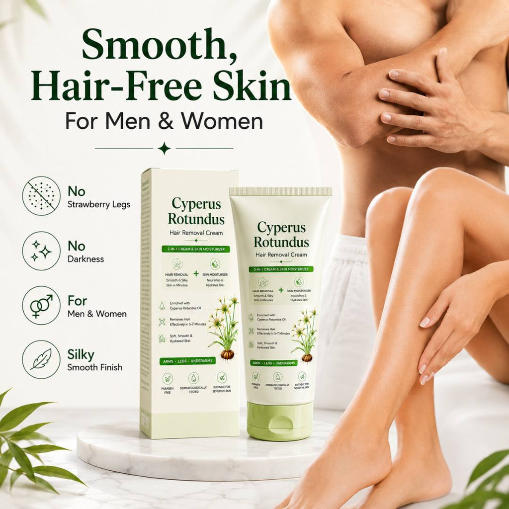 Smooth Hair Removal Cream |For both MEN & WOMEN |(Pack of 2)