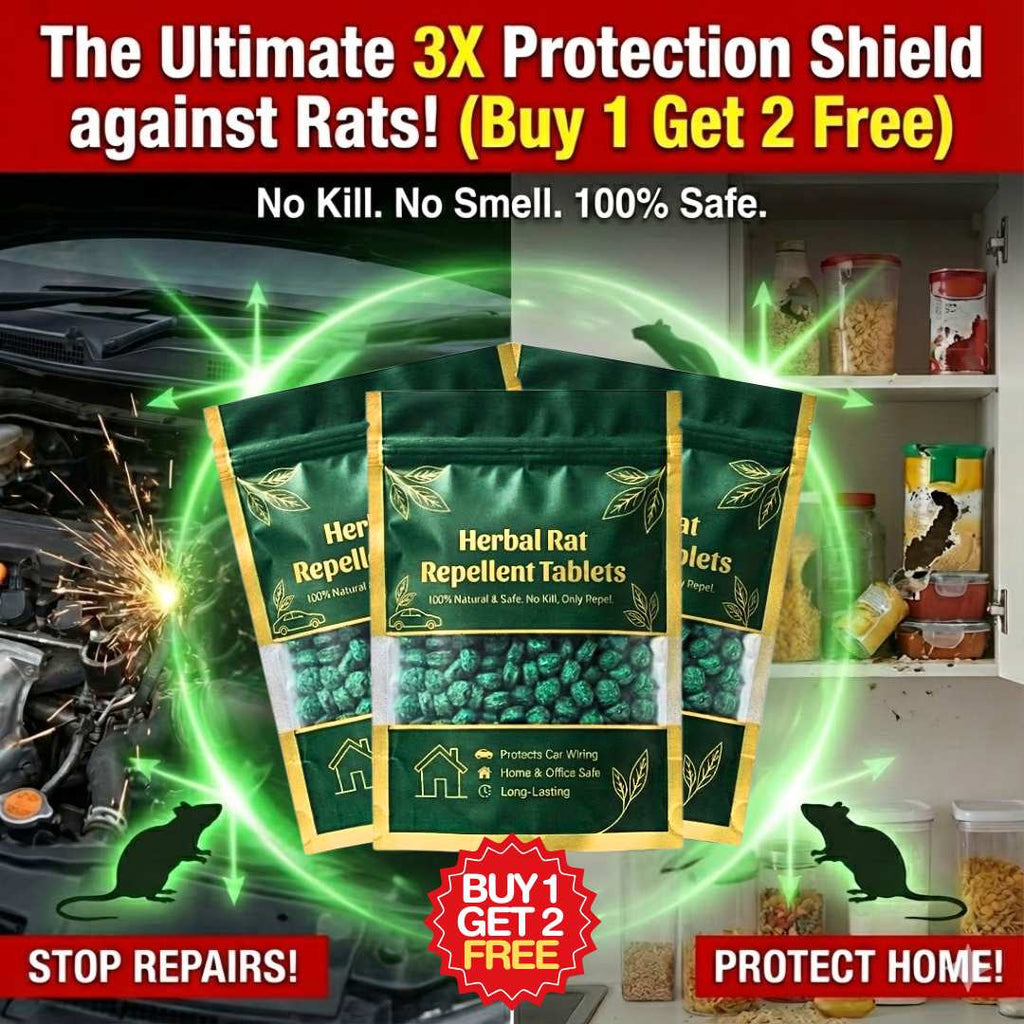 Rat Repellent Pellets | Buy 1 Get 2 Free