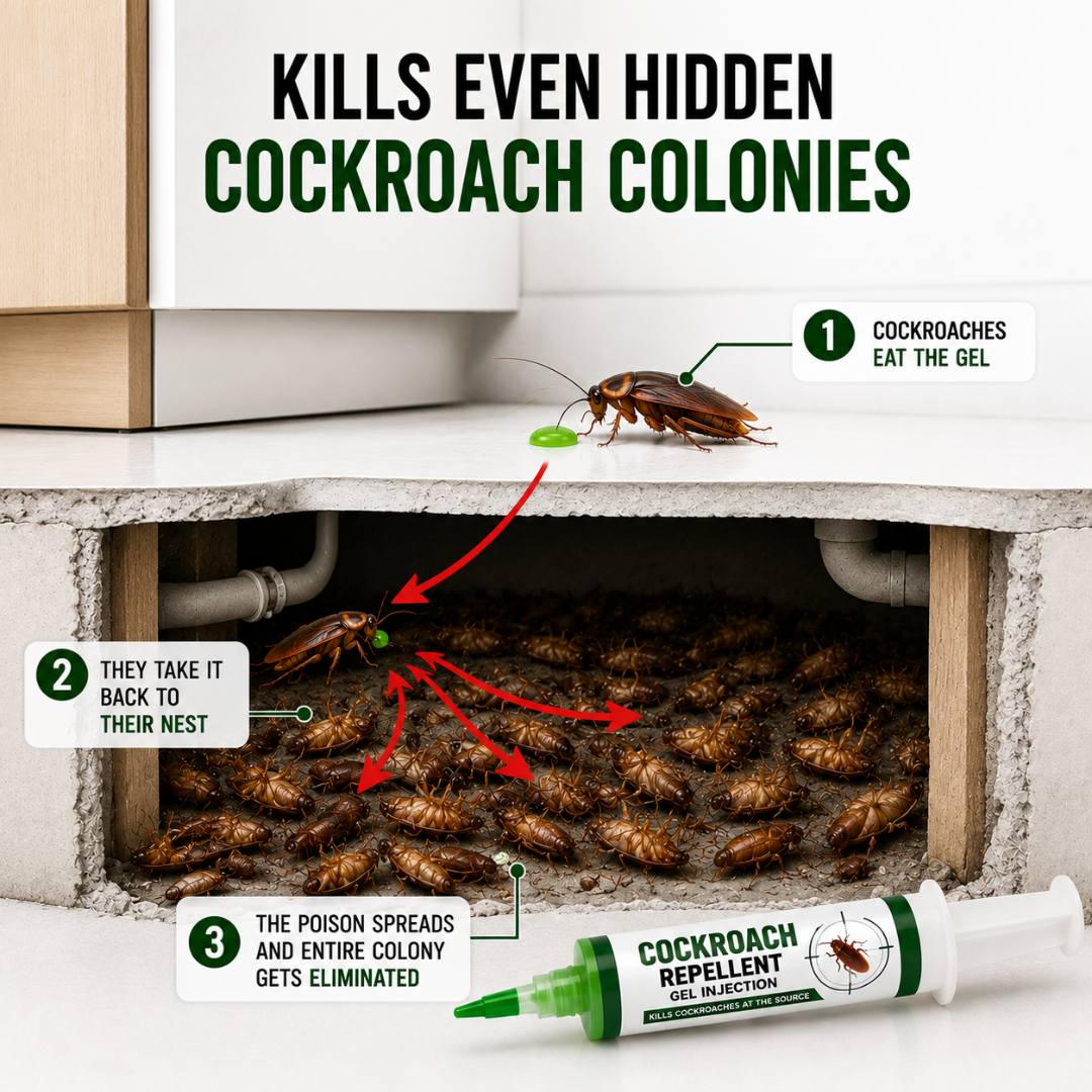 Cockroach Repellent Gel Injection