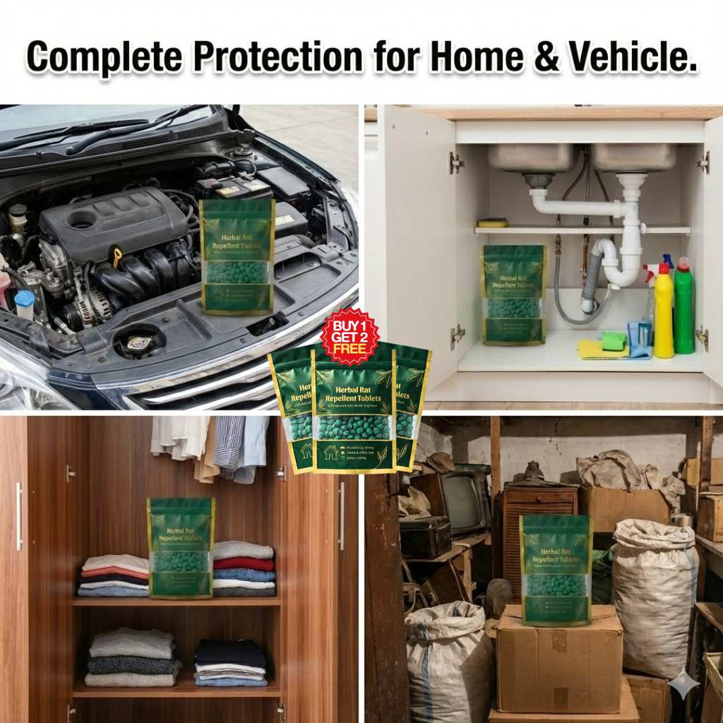 Rat Repellent Pellets | Buy 1 Get 2 Free