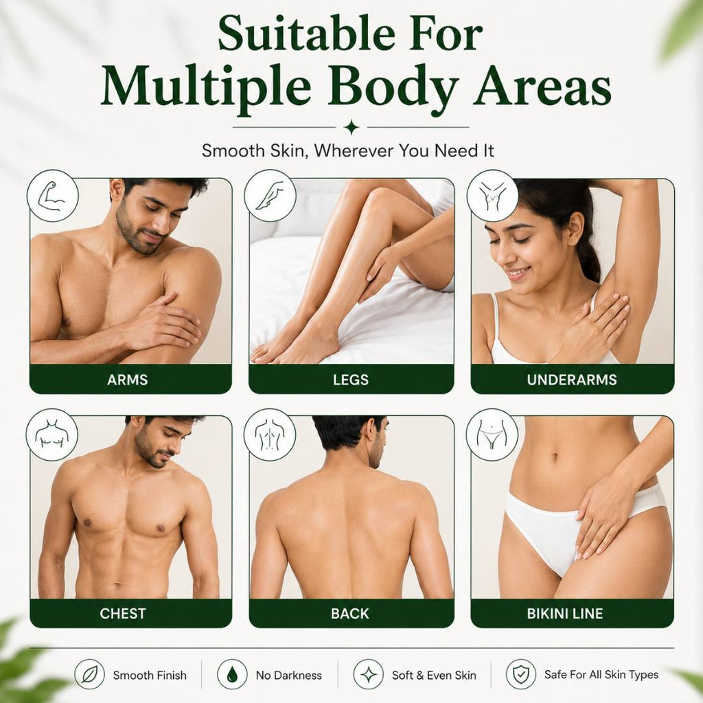 Smooth Hair Removal Cream |For both MEN & WOMEN |(Pack of 2)