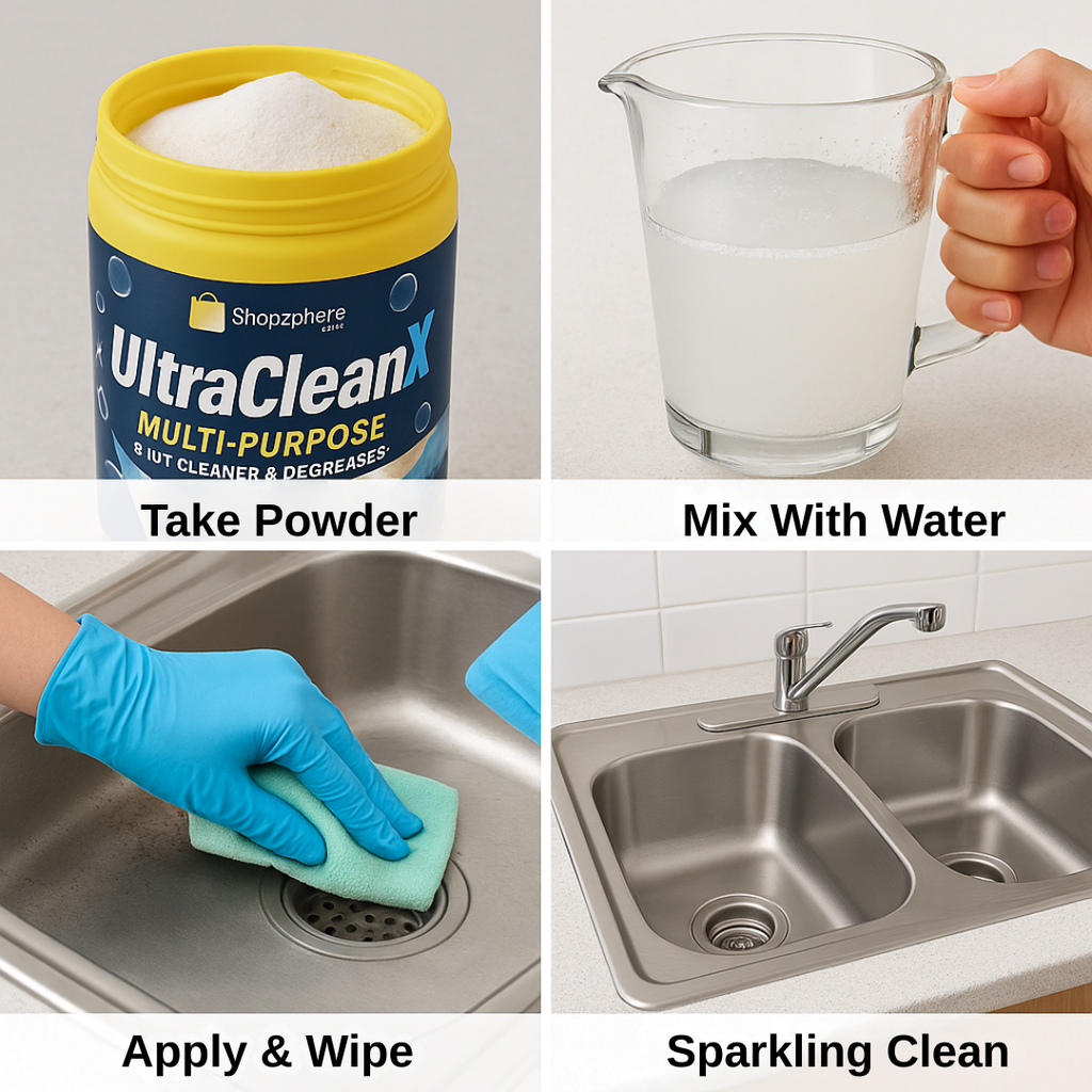 UltraCleanX™ Multi-Purpose All in 1 Cleaner & Degreaser |BUY 1 GET 2 FREE|