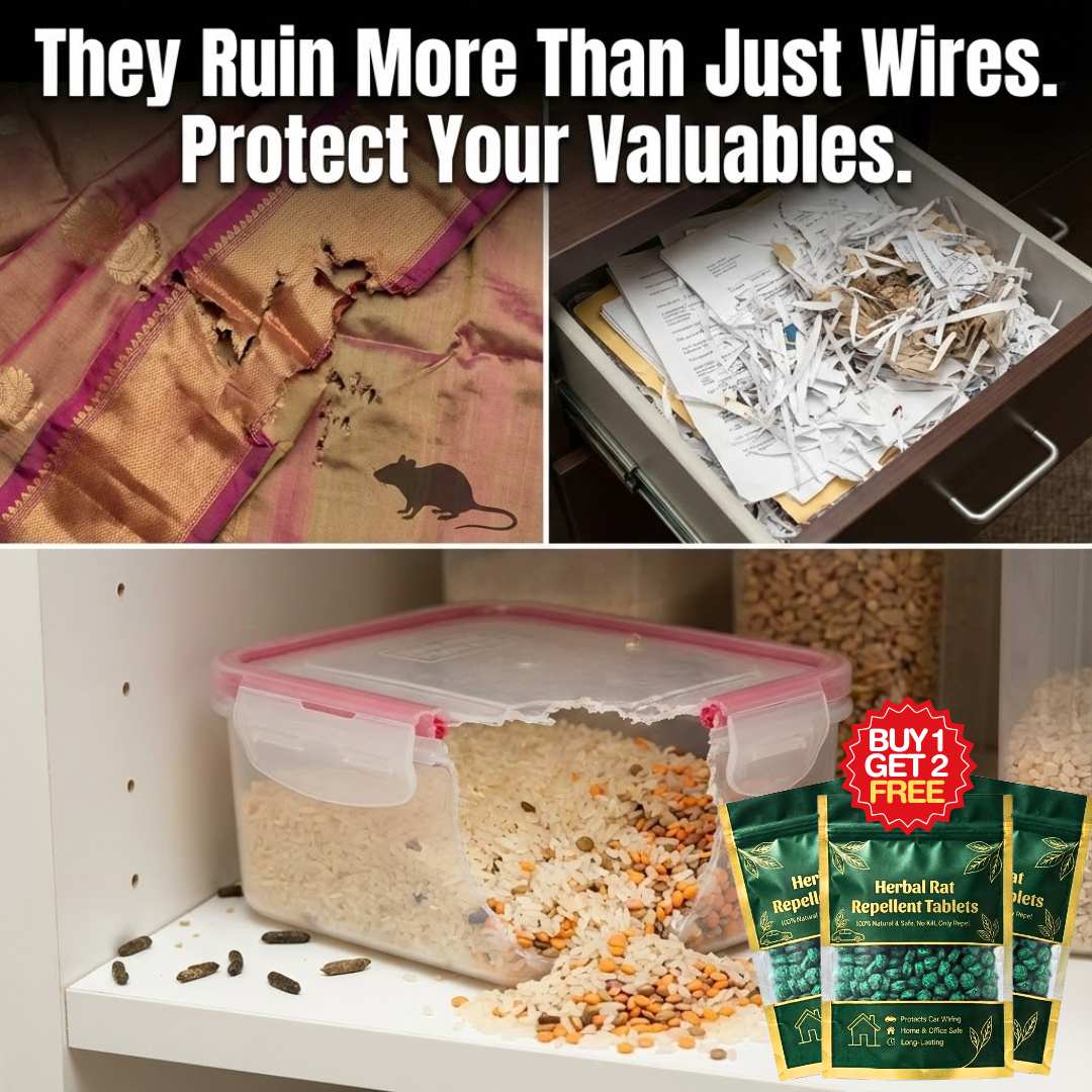 Rat Repellent Pellets | Buy 1 Get 2 Free